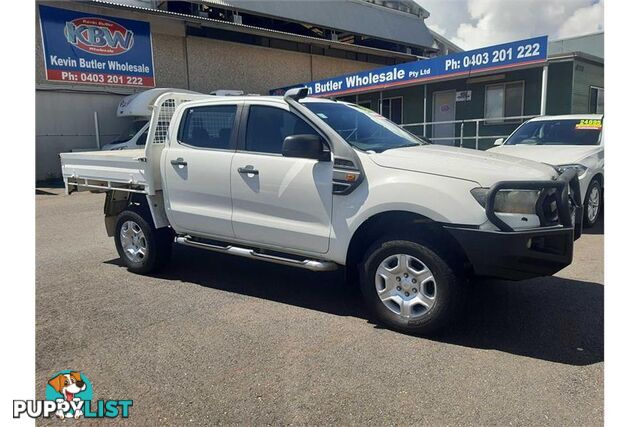 2016 FORD RANGER XL 3.2 (4X4) PX MKII CREW C/CHAS