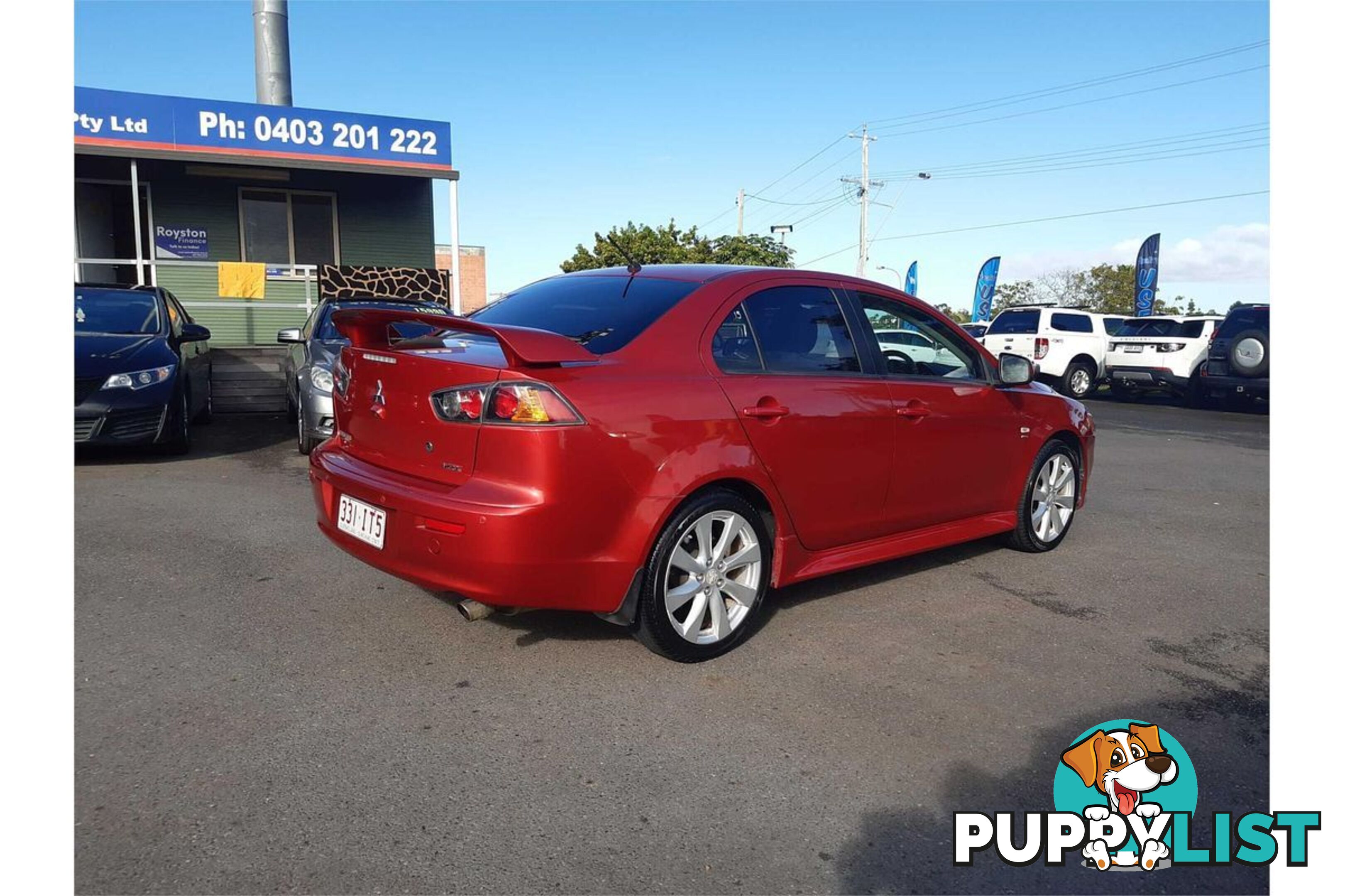 2012 MITSUBISHI LANCER VR-X CJ MY12 4D SEDAN