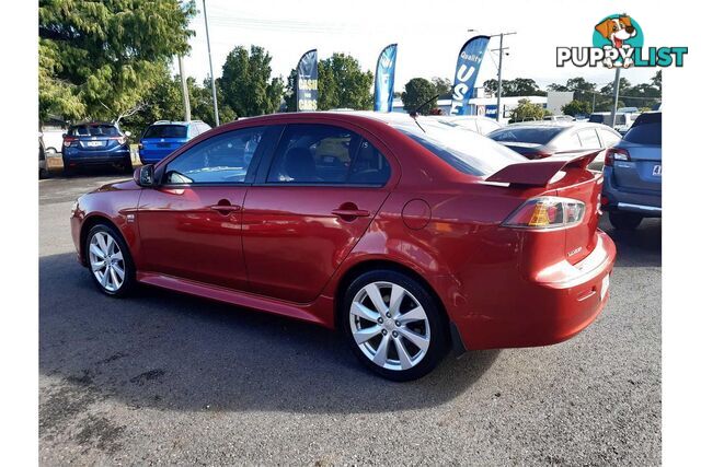 2012 MITSUBISHI LANCER VR-X CJ MY12 4D SEDAN