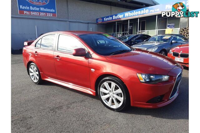 2012 MITSUBISHI LANCER VR-X CJ MY12 4D SEDAN