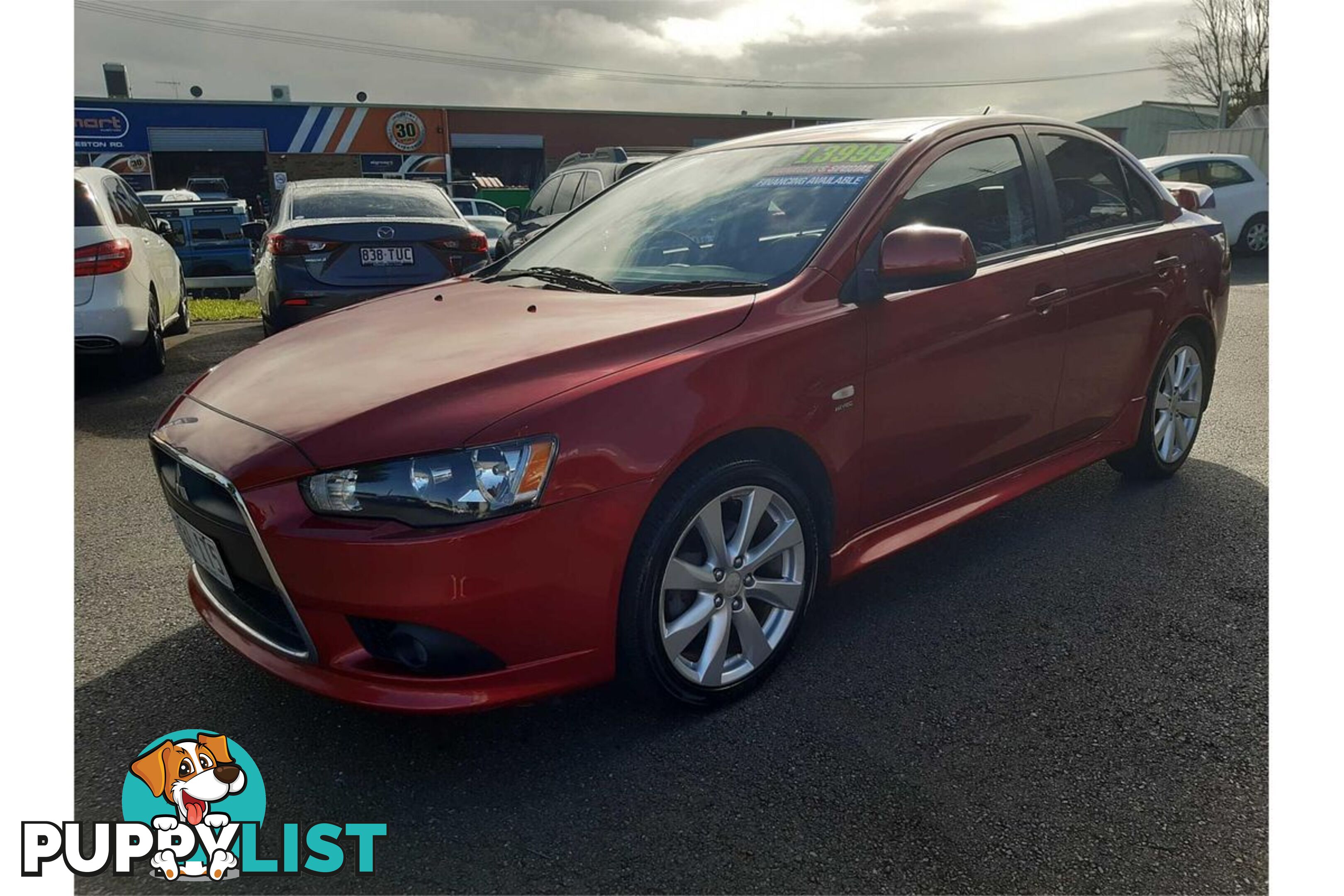 2012 MITSUBISHI LANCER VR-X CJ MY12 4D SEDAN