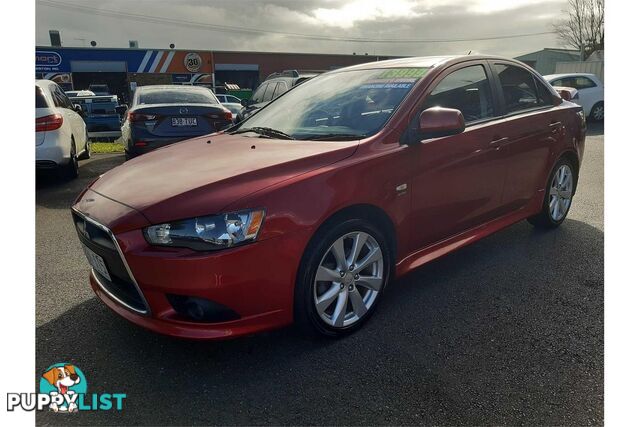 2012 MITSUBISHI LANCER VR-X CJ MY12 4D SEDAN
