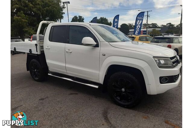 2016 VOLKSWAGEN AMAROK TDI420 HIGHLINE (4X4) 2H MY16 DUAL CAB UTILITY