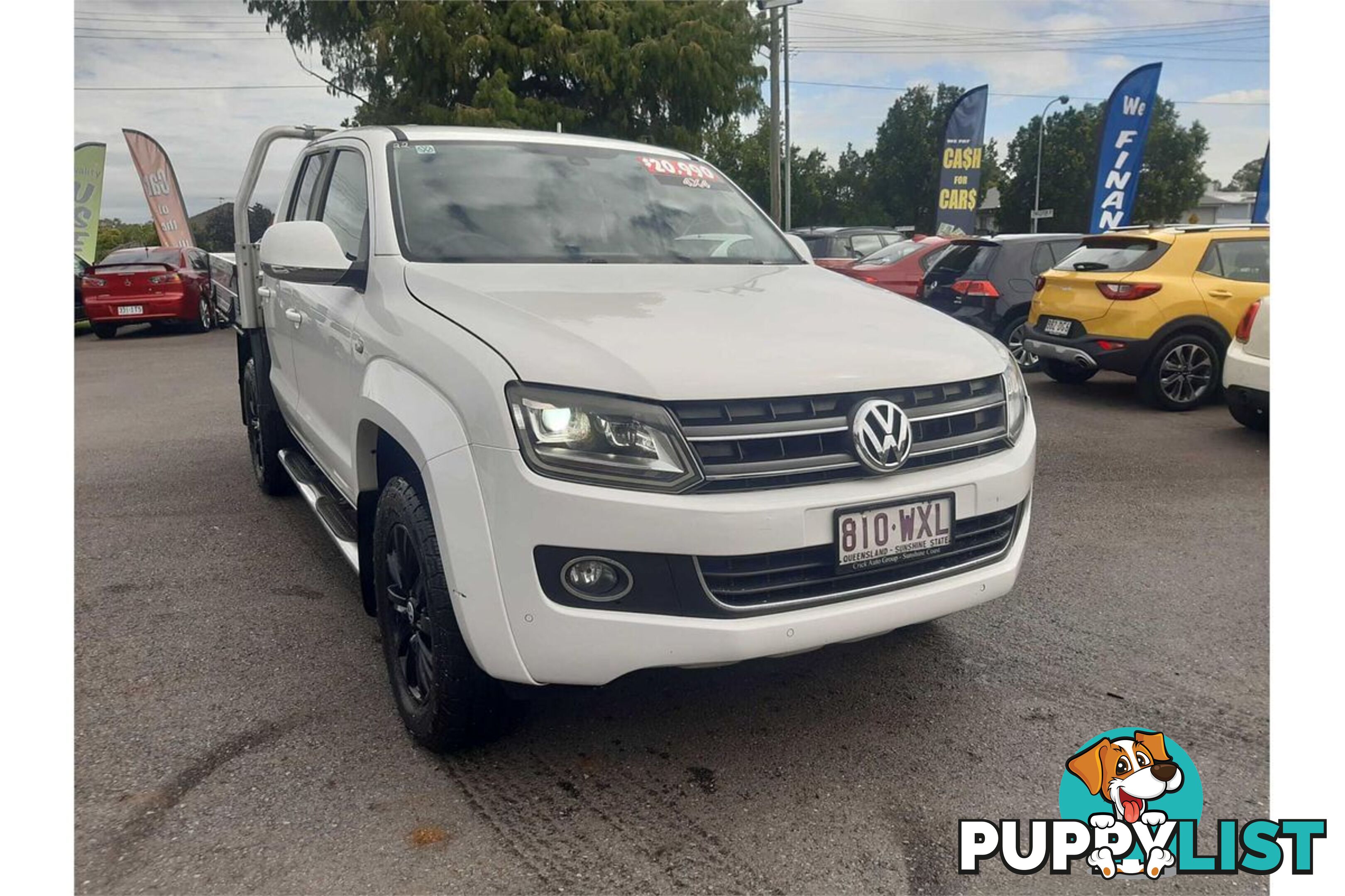 2016 VOLKSWAGEN AMAROK TDI420 HIGHLINE (4X4) 2H MY16 DUAL CAB UTILITY
