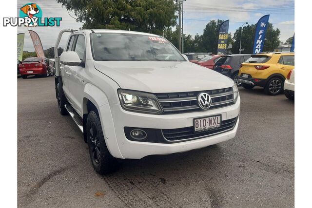 2016 VOLKSWAGEN AMAROK TDI420 HIGHLINE (4X4) 2H MY16 DUAL CAB UTILITY