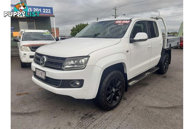2016 VOLKSWAGEN AMAROK TDI420 HIGHLINE (4X4) 2H MY16 DUAL CAB UTILITY