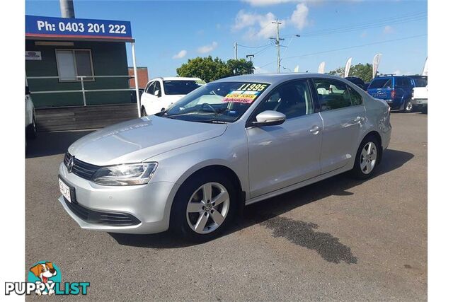 2012 VOLKSWAGEN JETTA 118 TSI COMFORTLINE 1KM MY13 4D SEDAN