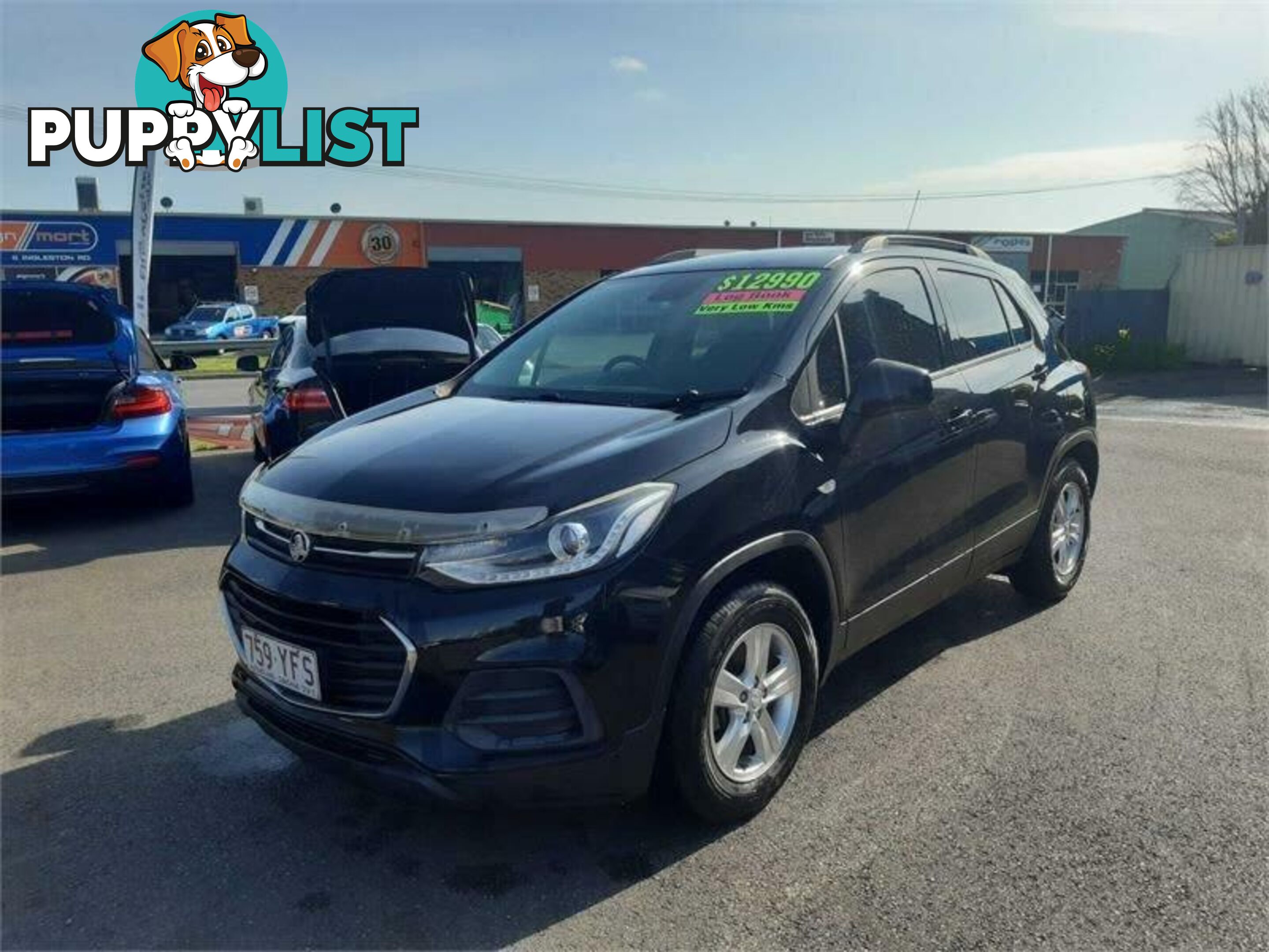 2018 Holden Trax TJ MY18 LS Black 6 Speed Automatic Wagon