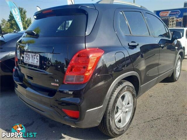 2018 Holden Trax TJ MY18 LS Black 6 Speed Automatic Wagon