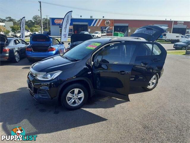 2018 Holden Trax TJ MY18 LS Black 6 Speed Automatic Wagon