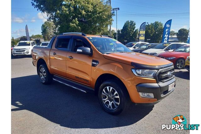 2018 FORD RANGER WILDTRAK 3.2 (4X4) PX MKII MY18 DUAL CAB P/UP