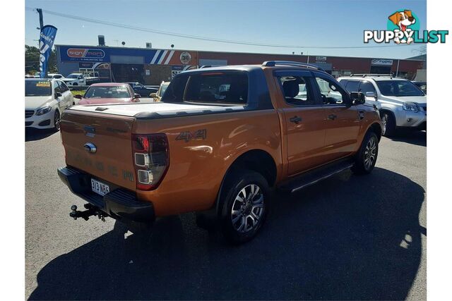 2018 FORD RANGER WILDTRAK 3.2 (4X4) PX MKII MY18 DUAL CAB P/UP