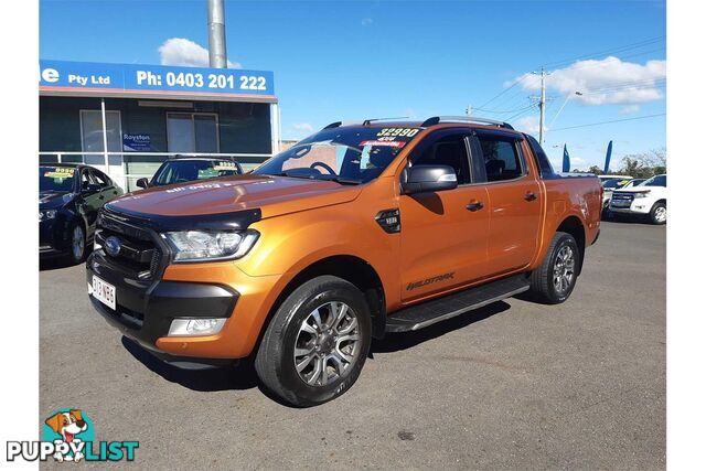2018 FORD RANGER WILDTRAK 3.2 (4X4) PX MKII MY18 DUAL CAB P/UP