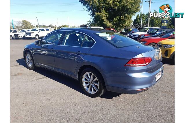 2016 VOLKSWAGEN PASSAT 132 TSI COMFORTLINE 3C MY17 4D SEDAN