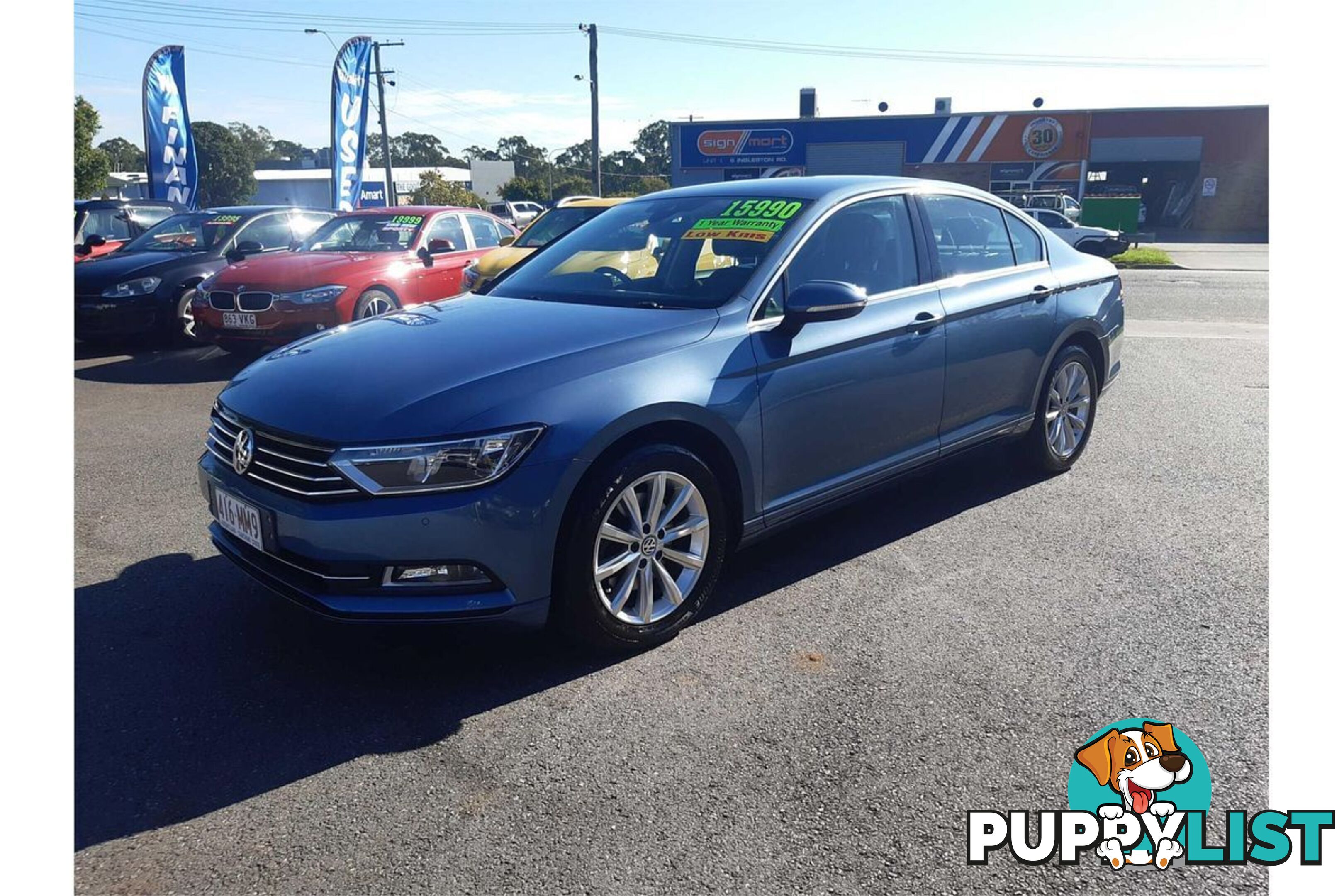 2016 VOLKSWAGEN PASSAT 132 TSI COMFORTLINE 3C MY17 4D SEDAN