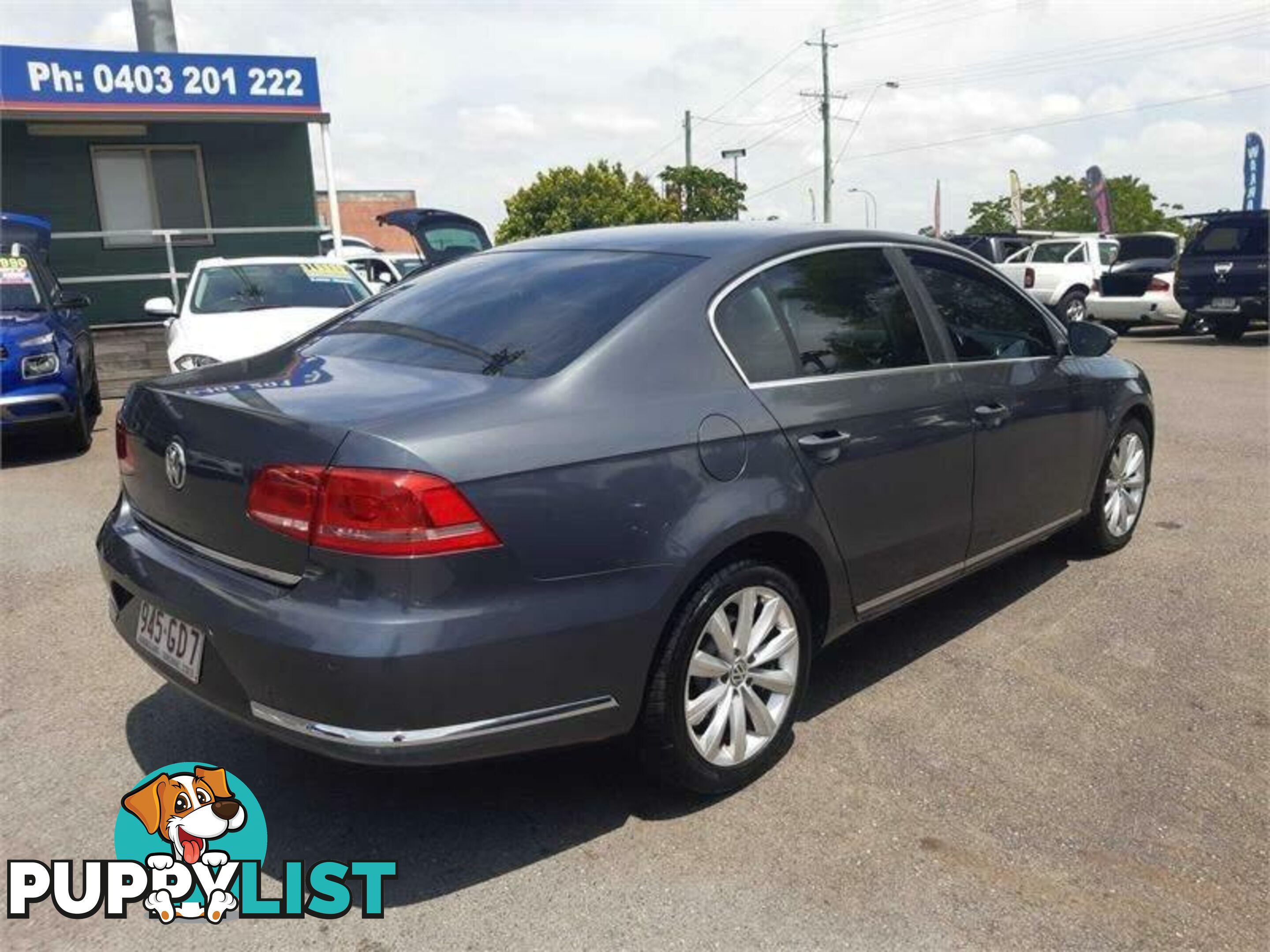 2013 Volkswagen Passat 3C MY14 118 TSI Grey 7 Speed Auto Direct Shift Sedan