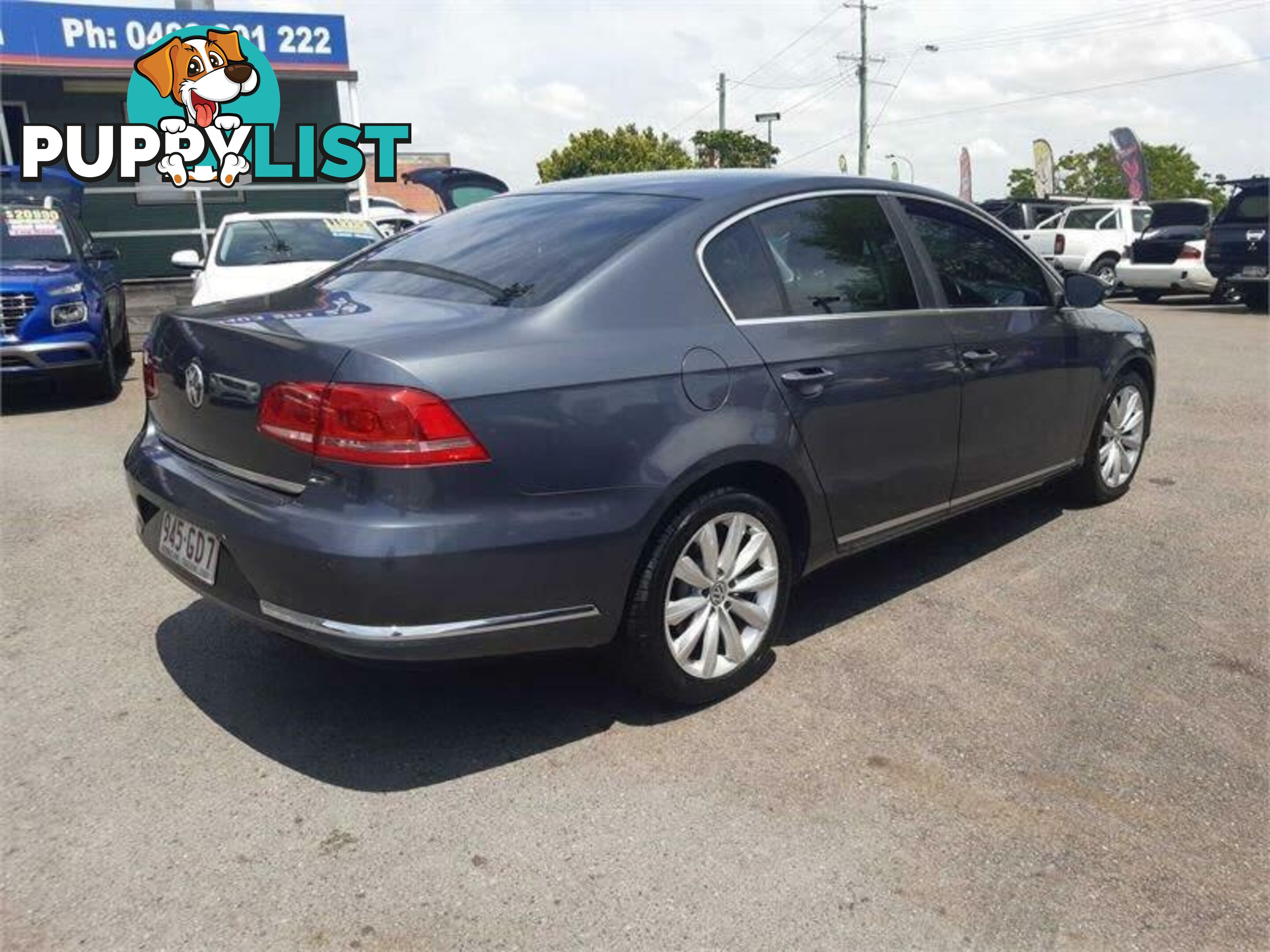 2013 Volkswagen Passat 3C MY14 118 TSI Grey 7 Speed Auto Direct Shift Sedan