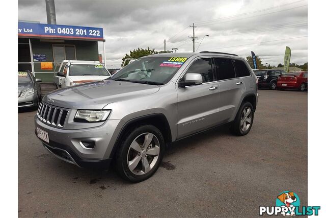 2014 JEEP GRAND CHEROKEE LIMITED (4X4) WK MY15 4D WAGON
