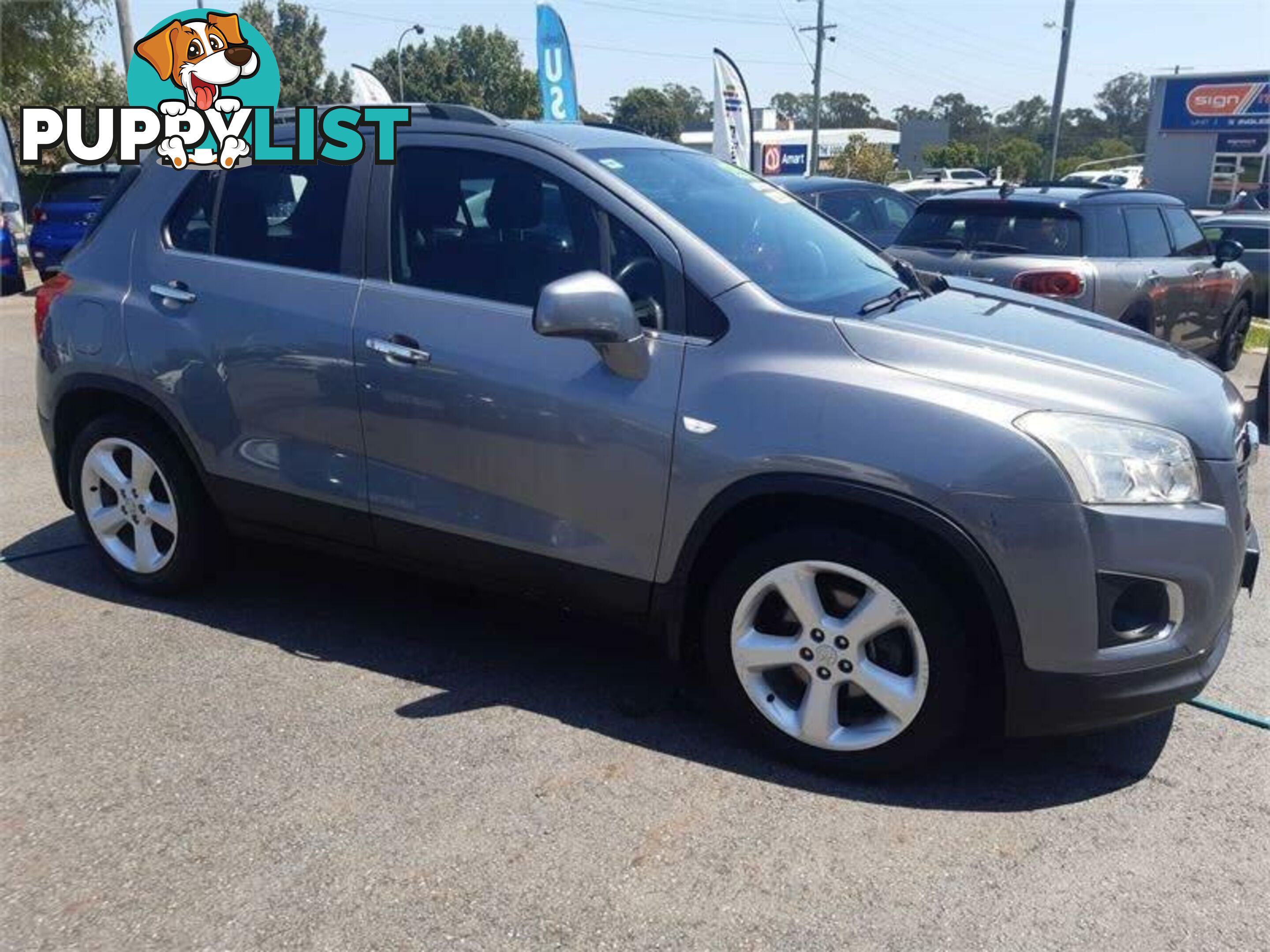 2014 Holden Trax TJ MY15 LTZ Grey 6 Speed Automatic Wagon