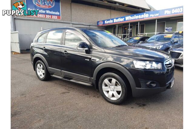 2012 HOLDEN CAPTIVA 7 SX (FWD) CG MY12 4D WAGON