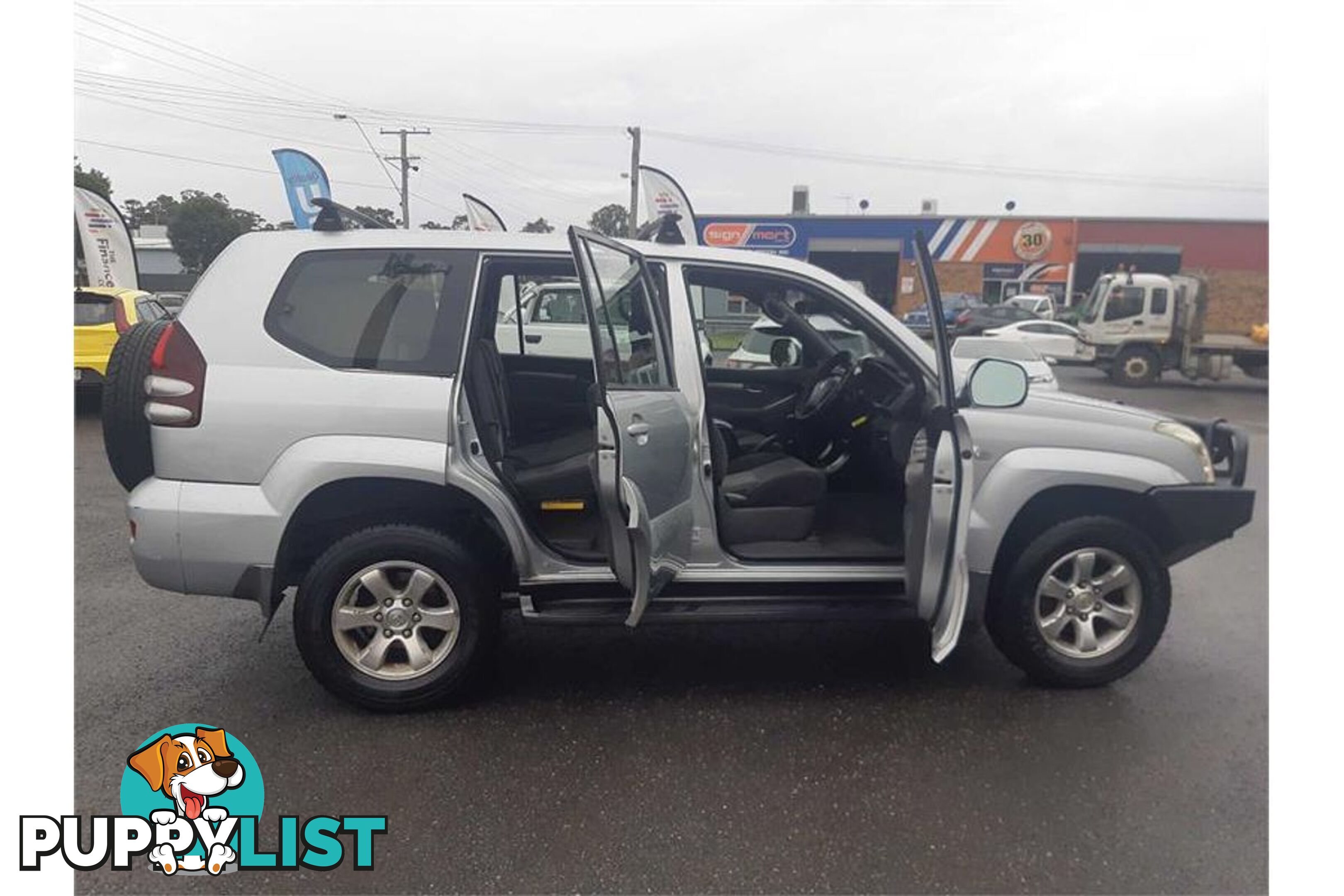 2003 TOYOTA LANDCRUISER PRADO GXL (4X4) KZJ120R 4D WAGON