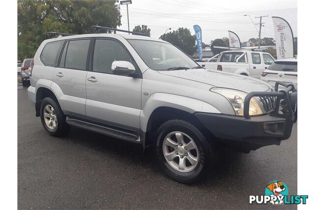 2003 TOYOTA LANDCRUISER PRADO GXL (4X4) KZJ120R 4D WAGON