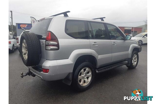 2003 TOYOTA LANDCRUISER PRADO GXL (4X4) KZJ120R 4D WAGON