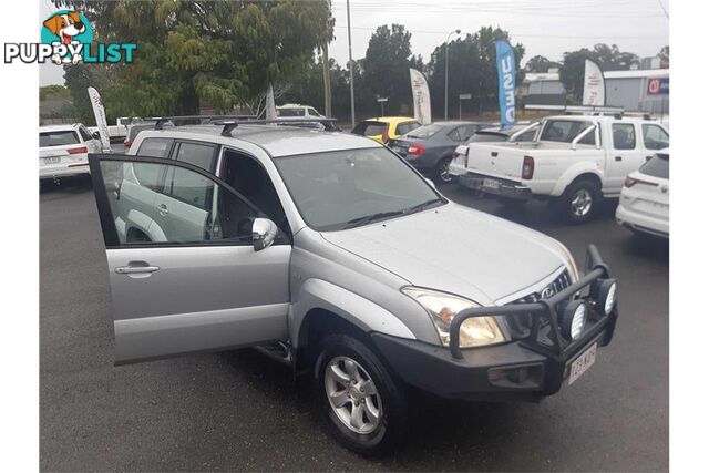 2003 TOYOTA LANDCRUISER PRADO GXL (4X4) KZJ120R 4D WAGON