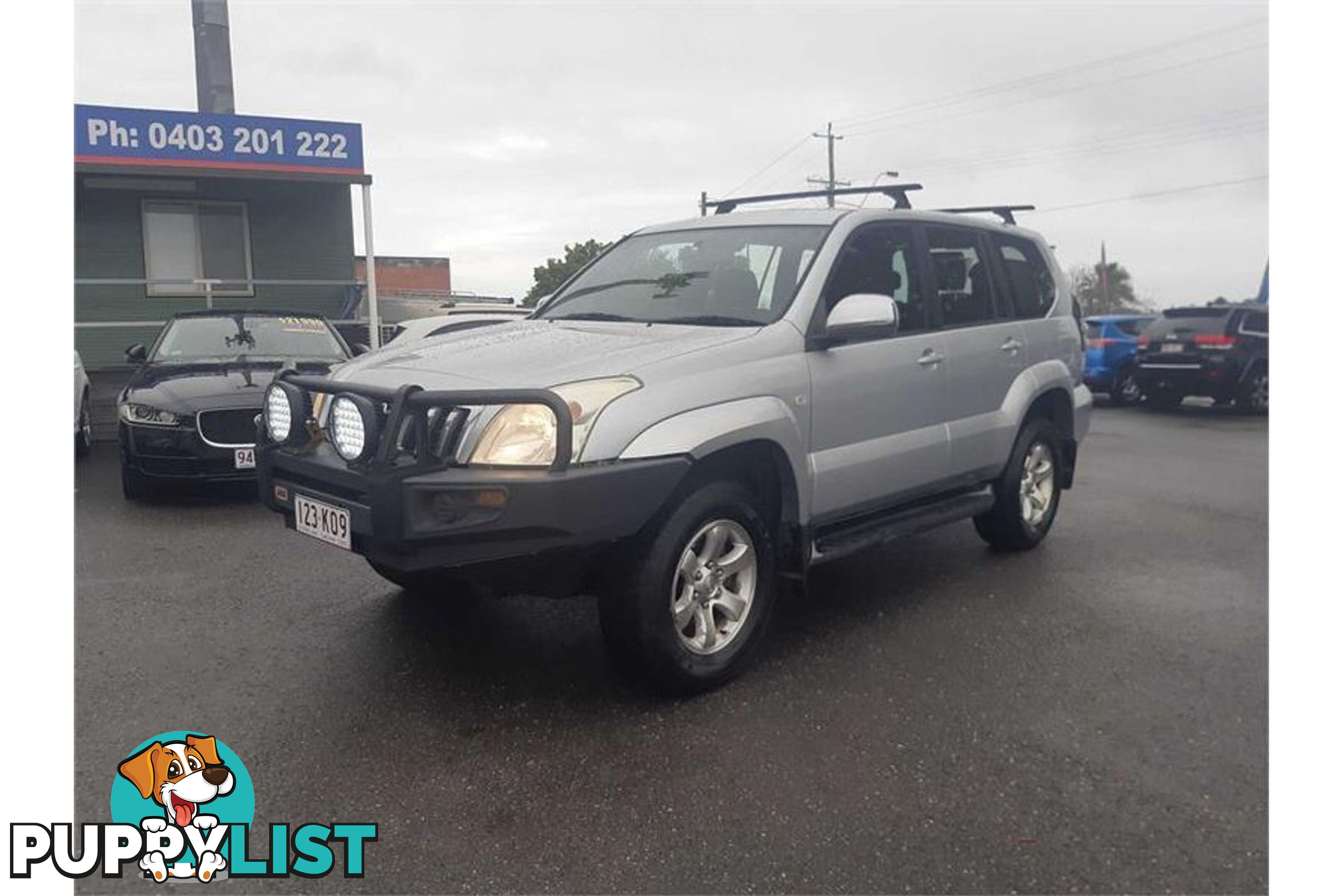 2003 TOYOTA LANDCRUISER PRADO GXL (4X4) KZJ120R 4D WAGON