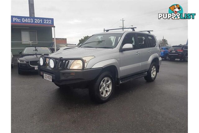 2003 TOYOTA LANDCRUISER PRADO GXL (4X4) KZJ120R 4D WAGON