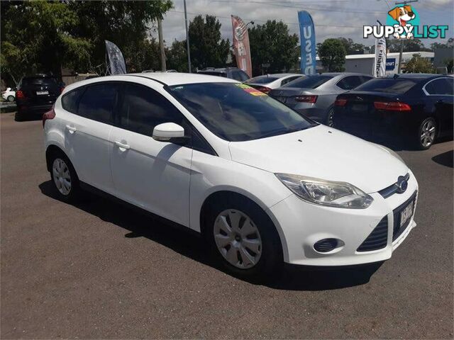 2013 Ford Focus LW MK2 Ambiente White 6 Speed Automatic Hatchback