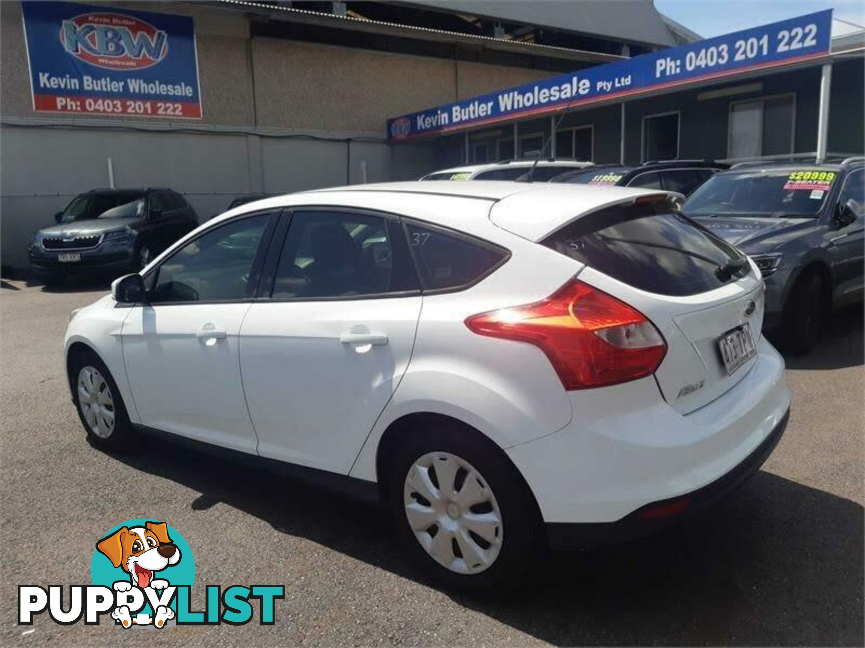 2013 Ford Focus LW MK2 Ambiente White 6 Speed Automatic Hatchback