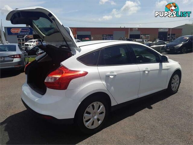 2013 Ford Focus LW MK2 Ambiente White 6 Speed Automatic Hatchback