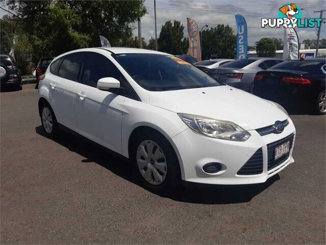 2013 Ford Focus LW MK2 Ambiente White 6 Speed Automatic Hatchback