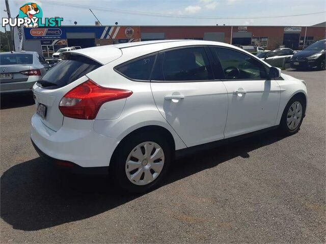 2013 Ford Focus LW MK2 Ambiente White 6 Speed Automatic Hatchback