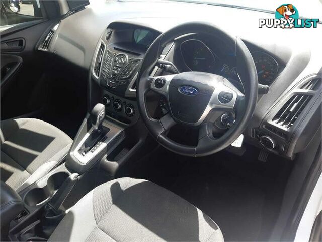 2013 Ford Focus LW MK2 Ambiente White 6 Speed Automatic Hatchback