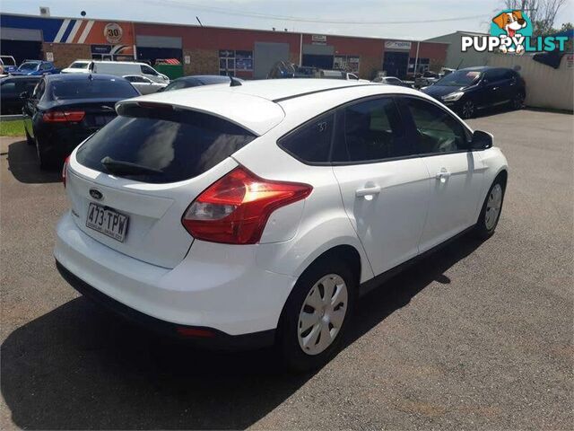 2013 Ford Focus LW MK2 Ambiente White 6 Speed Automatic Hatchback