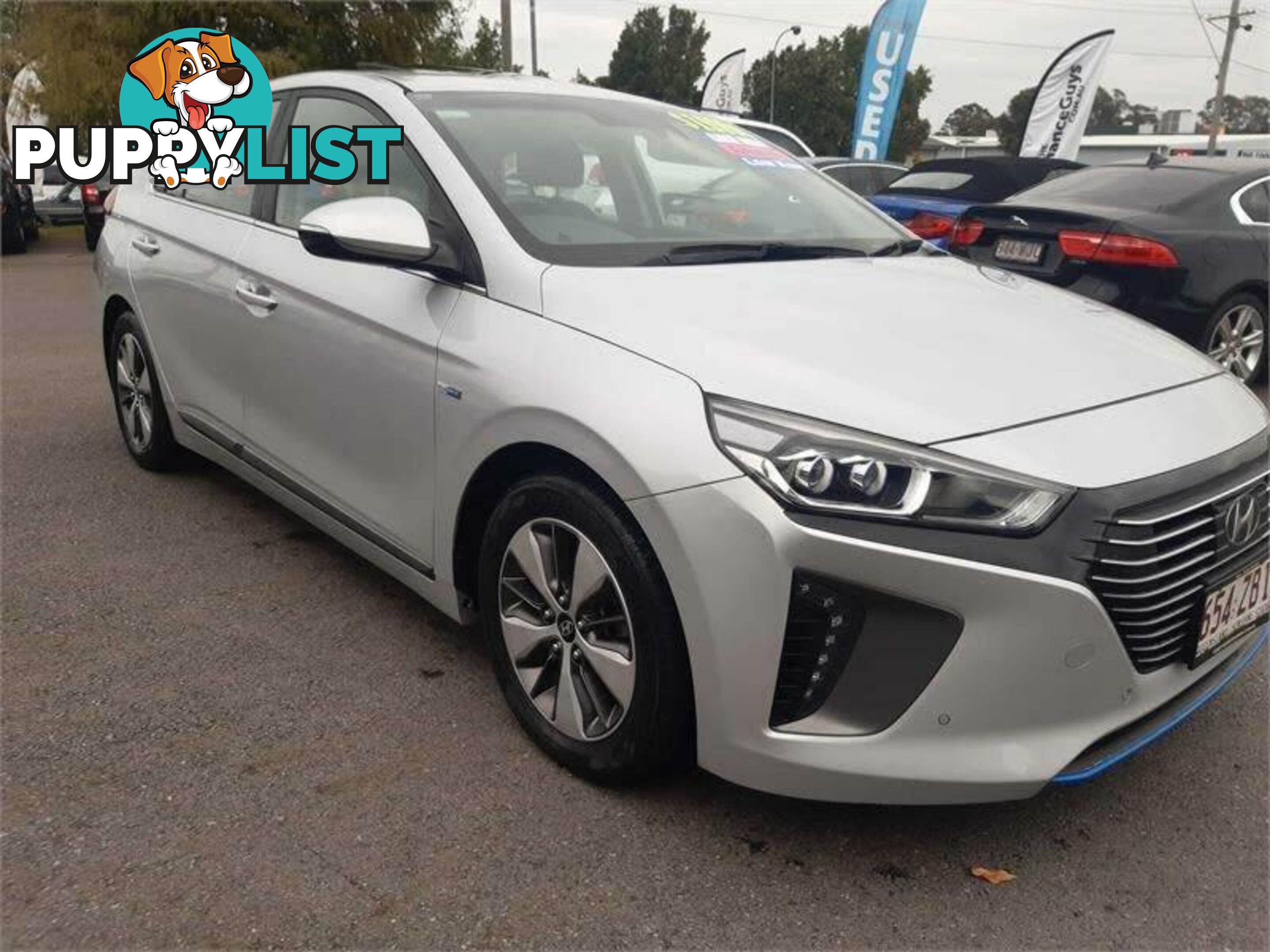 2019 Hyundai Ioniq AE.2 Plug-IN Hybrid Premium Silver, Chrome 6 Speed Auto Dual Clutch Hatchback