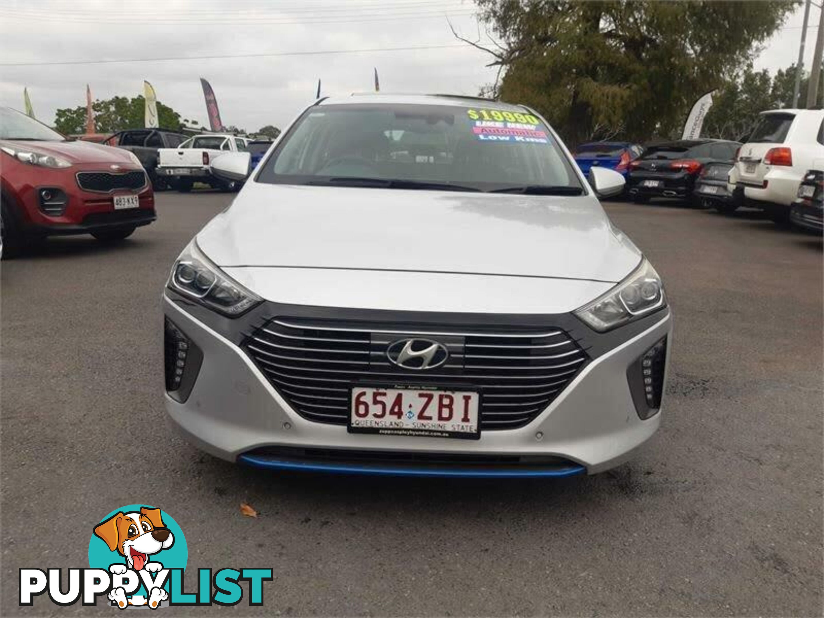 2019 Hyundai Ioniq AE.2 Plug-IN Hybrid Premium Silver, Chrome 6 Speed Auto Dual Clutch Hatchback