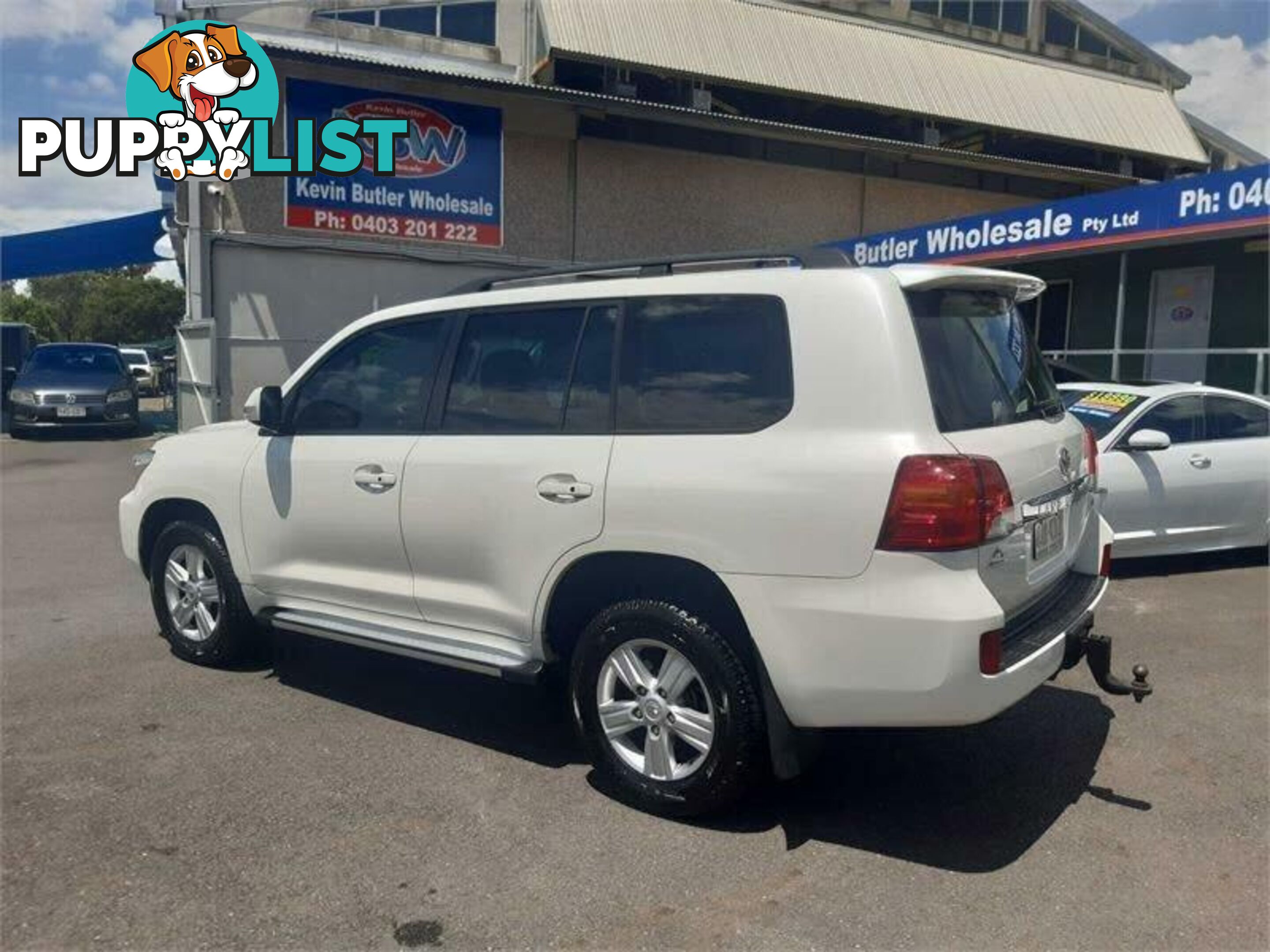 2012 Toyota Landcruiser VDJ200R MY12 Altitude (4x4) White 6 Speed Automatic Wagon