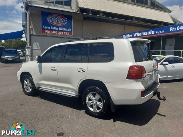 2012 Toyota Landcruiser VDJ200R MY12 Altitude (4x4) White 6 Speed Automatic Wagon