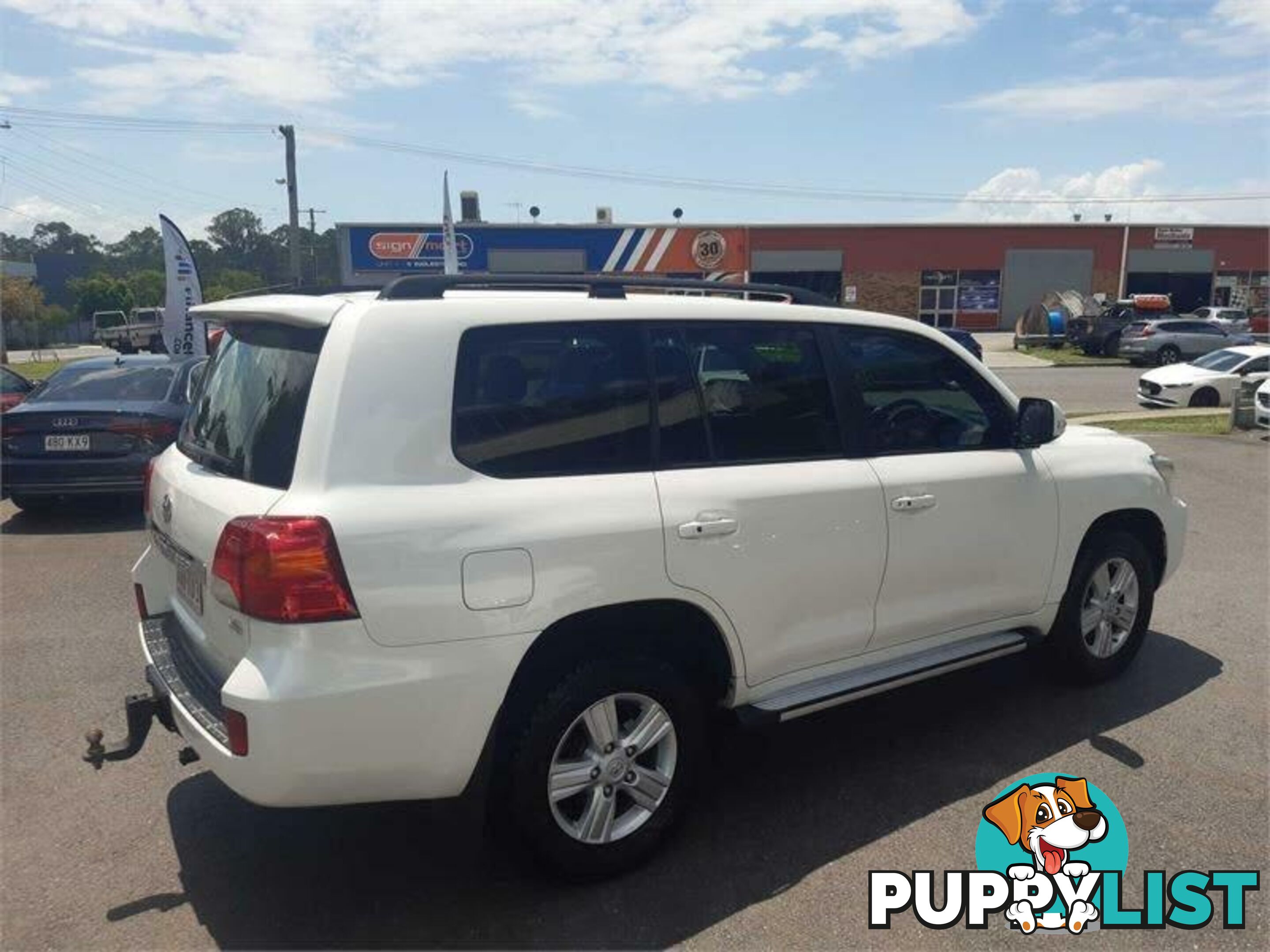 2012 Toyota Landcruiser VDJ200R MY12 Altitude (4x4) White 6 Speed Automatic Wagon