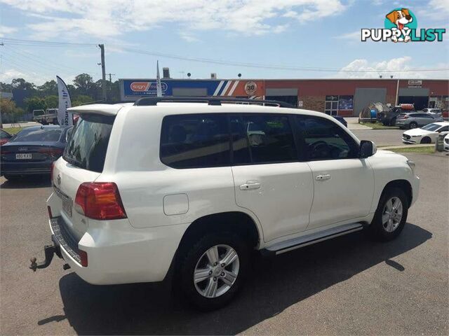 2012 Toyota Landcruiser VDJ200R MY12 Altitude (4x4) White 6 Speed Automatic Wagon