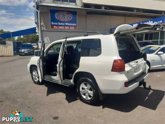 2012 Toyota Landcruiser VDJ200R MY12 Altitude (4x4) White 6 Speed Automatic Wagon