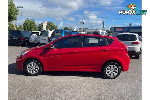 2016 HYUNDAI ACCENT ACTIVE RB4 MY16 5D HATCHBACK