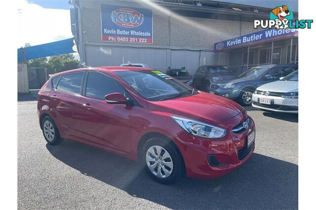 2016 HYUNDAI ACCENT ACTIVE RB4 MY16 5D HATCHBACK