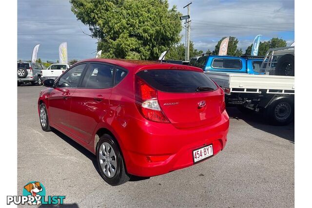 2016 HYUNDAI ACCENT ACTIVE RB4 MY16 5D HATCHBACK