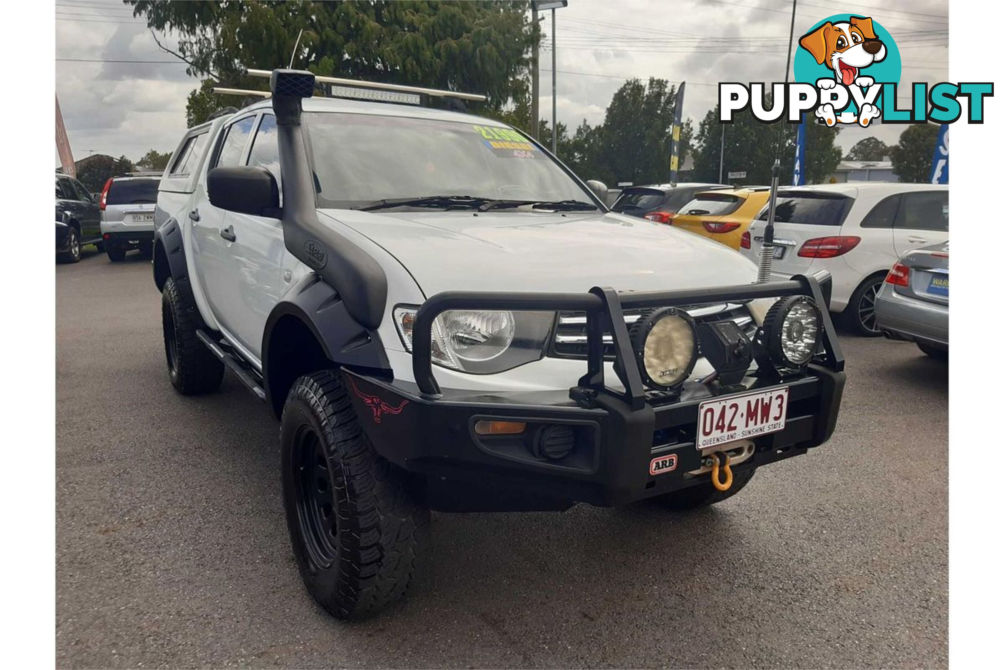 2014 MITSUBISHI TRITON GLX (4X4) MN MY15 DOUBLE CAB UTILITY