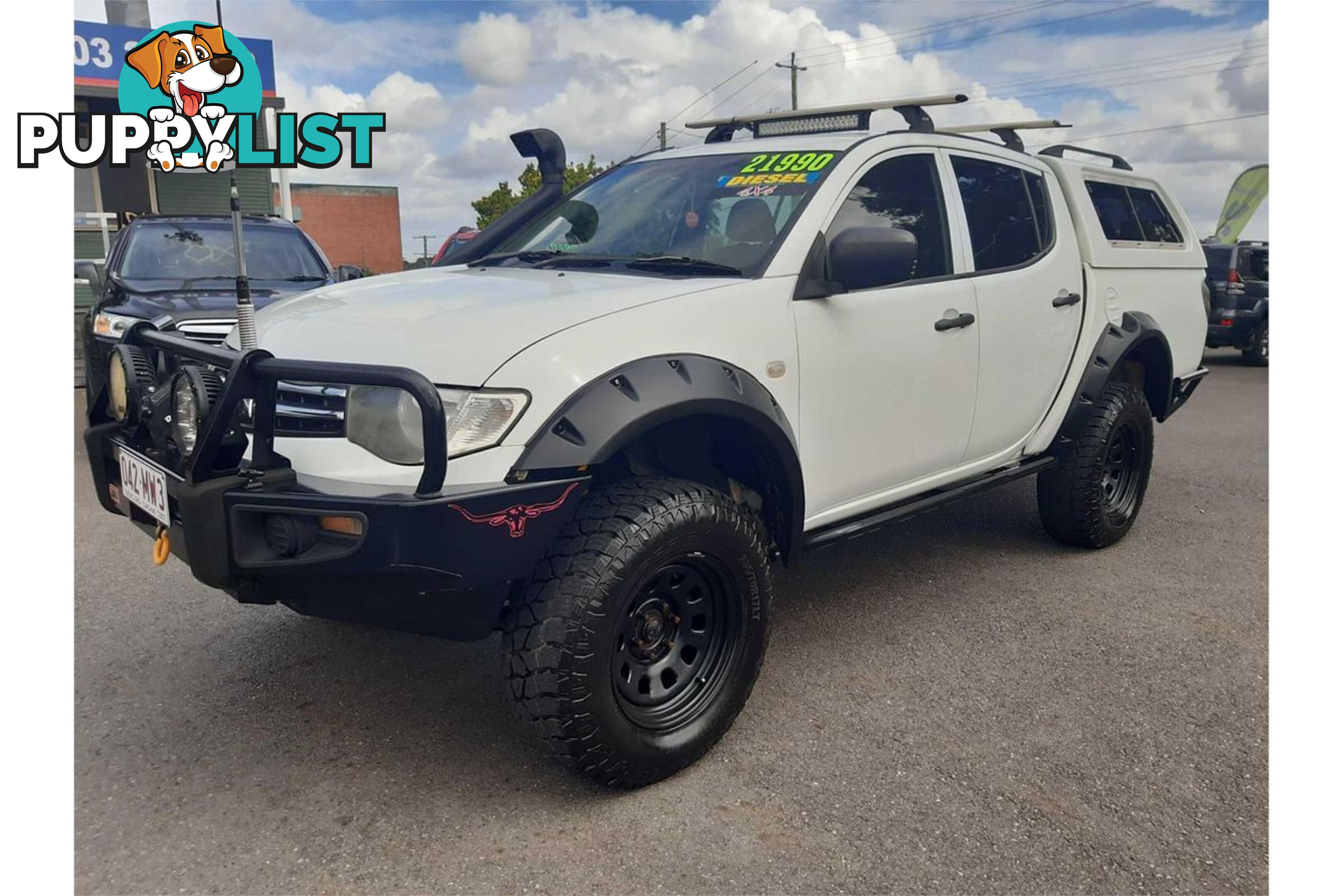 2014 MITSUBISHI TRITON GLX (4X4) MN MY15 DOUBLE CAB UTILITY