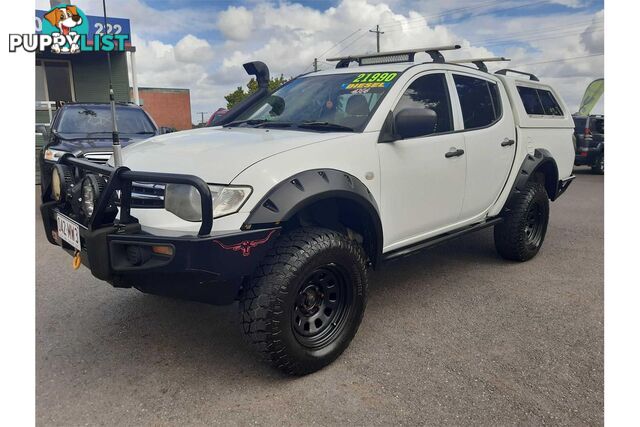 2014 MITSUBISHI TRITON GLX (4X4) MN MY15 DOUBLE CAB UTILITY